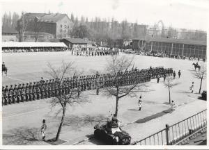 Back Badge Day Parade. 1st Battalion, The Gloucest