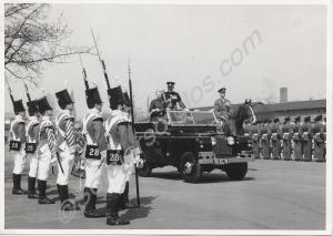 Princess Alice, Duchess of Gloucester with Brigadi