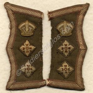 Colonel's cuff rank insignia. British Army. 1904-1