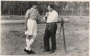 Lieutenant-Colonel P.C.S. Heidenstam and Major Kni