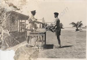 Lieutenant-Colonel Radice and Corporal Kitchen.  1