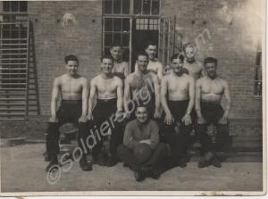 Instructors.  The Gloucestershire Regiment.  1946.