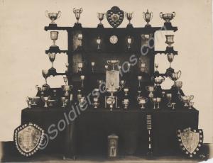Sergeants' Mess Silver Plate. The Gloucestershire