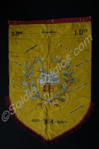 Commemorative banner of the 1st Battalion, The Glo