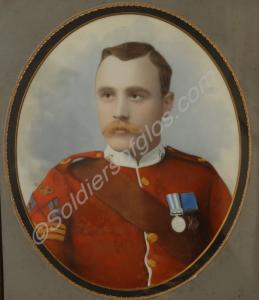 Colour Sergeant Henry Williams. The Gloucestershir