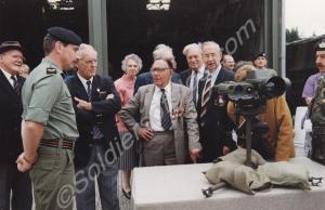 Vetrerans visit. 1st Battalion, The Gloucestershir