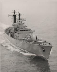 H.M.S. Gloucester. 1988.