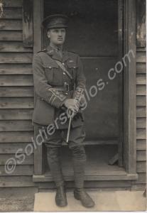 Captain R.M. Grazebrook.  The Gloucestershire Regi