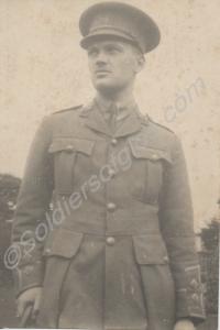 Lieutenant R.M. Grazebrook.  The Gloucestershire R