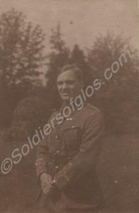 Lieutenant R.M. Grazebrook.  The Gloucestershire R