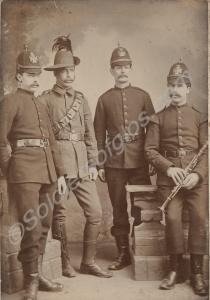 The Jenkins Brothers. Walter, wearing the uniform