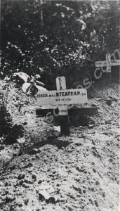 Grave of Major A.C. Steadman. 10th Battalion, The