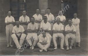 Cricket Team. 1st Battalion, The Gloucestershire R