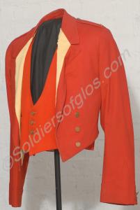 Officer's mess jacket  with primrose yellow  facin