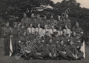 Home Guard Unit. c. 1941-1945.