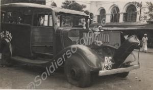 Indian mini-bus, with no doors or engine. Believed