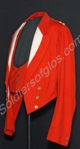 Territorial officer's mess jacket and waistcoat. M