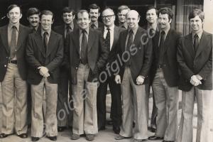 Soldiers in civilian dress. The Gloucestershire Re