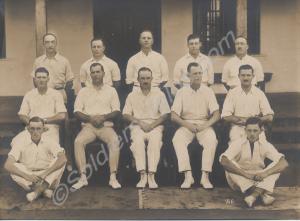 Cricket team. The Gloucestershire Regiment. c. 193