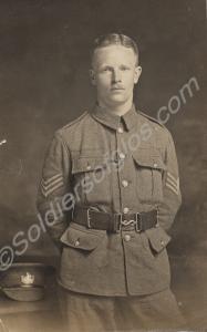 14418 Sergeant Herbert James Taylor. 12th Battalio