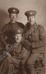 Three N.C.Os  of 12th Battalion, The Gloucestershi