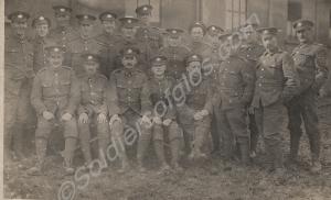 Soldiers of the Gloucestershire Regiment at Catter