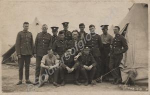 Camp scene.  Gloucestershire Regiment. c. 1928.