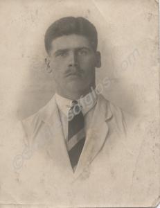 Lieutenant C.E.A. Firth.  2nd Battalion, The Glouc
