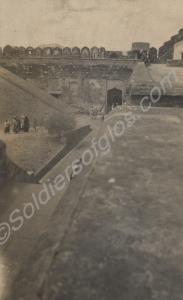 'Inside Jhansi Fort 1924'. 2nd Battalion, The Glou