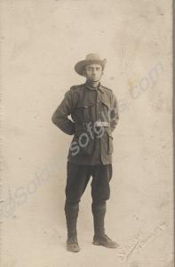 Private Thomas Walpole.  Australian 3rd Light Tren