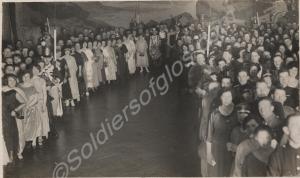 Guests at the Back Badge Ball. 1st Battalion, The