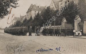 Return from the farewell parade. 1st Battalion, Th