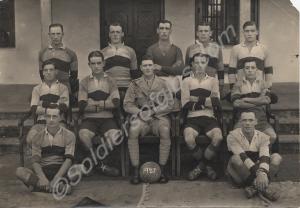 Football team. 2nd Battalion, The Gloucestershire