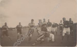Rugby Match. 2nd Battalion, The Gloucestershire Re