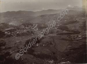 View of the Nilgiri Hills and Wellington Barracks.