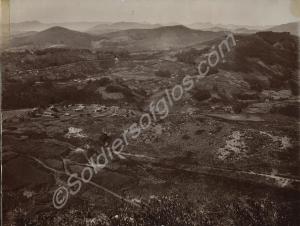 View of the Nilgiri Hills and Wellington Barracks.
