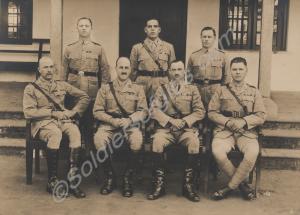 Battalion Staff.  2nd Battalion, The Gloucestershi