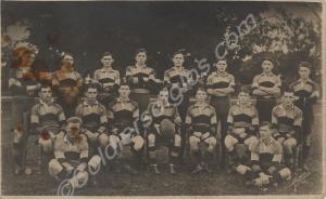 Rugby Team.  2nd Battalion, The Gloucestershire Re