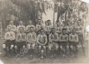 Rugby Team.  1st Battalion, The Gloucestershire Re