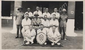 H.Q. Cricket Team. 1st Battalion, The Gloucestersh
