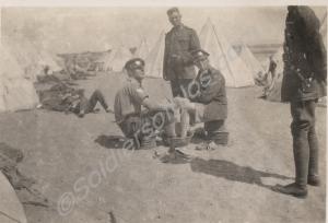 Messa Camp outside Cairo. 1st Battalion, The Glouc