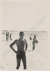 Water polo.  2nd Lieutenant J.A. Mackenzie. 2nd Ba