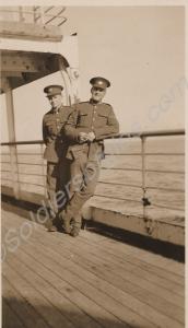 5179935 Corporal Jim Westbury and another soldier