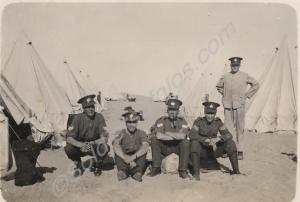 Camp. 2nd Battalion, The Gloucestershire Regiment.