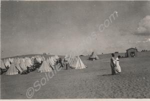 Camp. 2nd Battalion, The Gloucestershire Regiment.