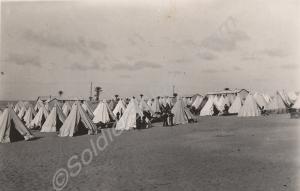 Camp. 2nd Battalion, The Gloucestershire Regiment.