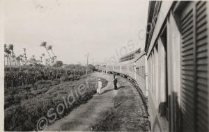 Returning to Alexandria from Mersa Matruh by train