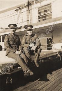 En route to Egypt.  2nd Battalion, The Gloucesters
