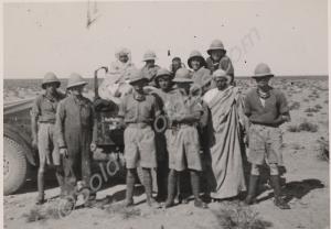 Intelligence gathering with Bedouin helpers and Mo