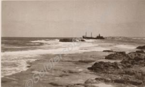 "B" Company aboard the gunboat "El Fawzia" leaving